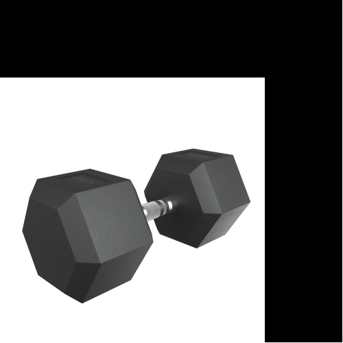 Гантель гексагональная UNIX Fit обрезиненная 40 кг / шт.