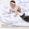 Коврик стеганный UNIX Kids Ocean / Океан круглый 150 см