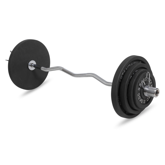 Гриф 50 мм. W-образный 1,2 м. до 120 кг. VictoryFit VF-S5012W120