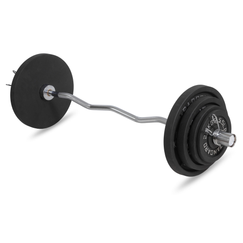 Гриф 50 мм. W-образный 1,2 м. до 180 кг. VictoryFit VF-S5012W180