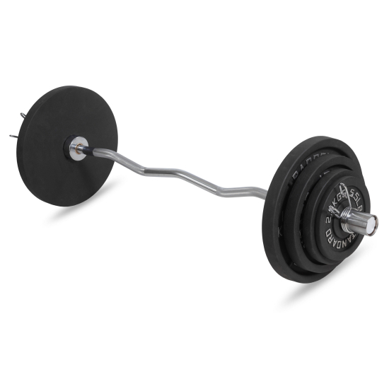 Гриф 50 мм. W-образный 1,2 м. до 180 кг. VictoryFit VF-S5012W180