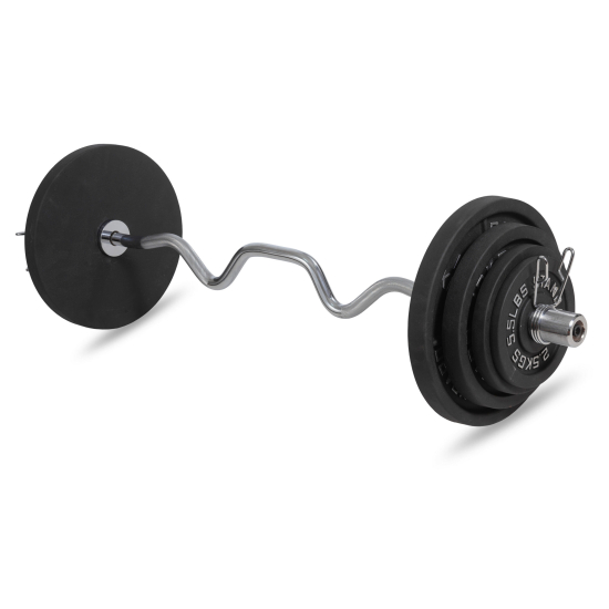 Гриф 50 мм. EZ-образный 1,2 м. до 120 кг. VictoryFit VF-S5012E120