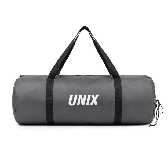 Матрас самонадувающийся UNIX Camp 195х80х10 см серый