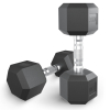Гантель гексагональная UNIX Fit обрезиненная 10 кг / шт.