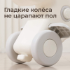 Лошадка-качалка-беговел UNIX Kids с ручкой серый