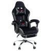 Вибромассажное кресло Calviano Amarone Black-Grey plush