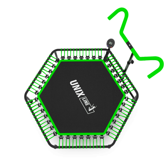 Батут спортивный UNIX Line FITNESS PRO (125 см) Green