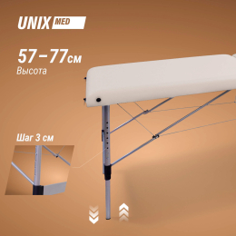 Массажный стол UNIX Master 2 Section White