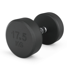 Гантель UNIX Fit PRO круглая обрезиненная 17,5 кг, 2 шт.