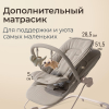 Шезлонг-качалка UNIX Kids Dino бежевый
