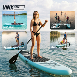 SUP-борд UNIX Line Ночные джунгли / Night Jungle (320 см)