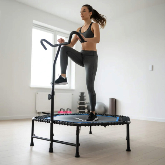 Батут спортивный UNIX Line FITNESS PRO (125 см) Blue