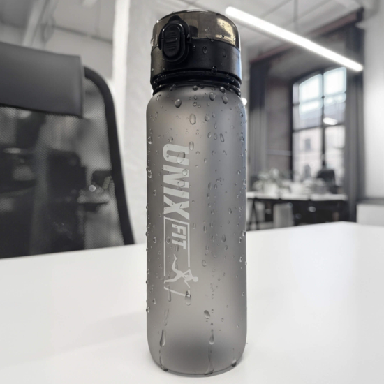 Спортивная бутылка для воды UNIX Fit Прайм / Prime (1000 мл), черный