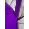 Батут пружинный с защитной сеткой Calviano 140 см - 4,5ft OUTSIDE master purple
