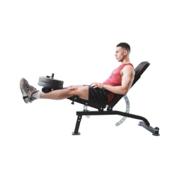 Скамья для жима DFC Sperax со сгибателем / разгибателем для ног