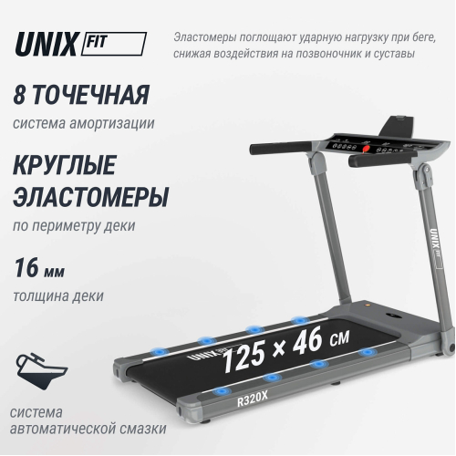Беговая дорожка UNIX Fit R-320X