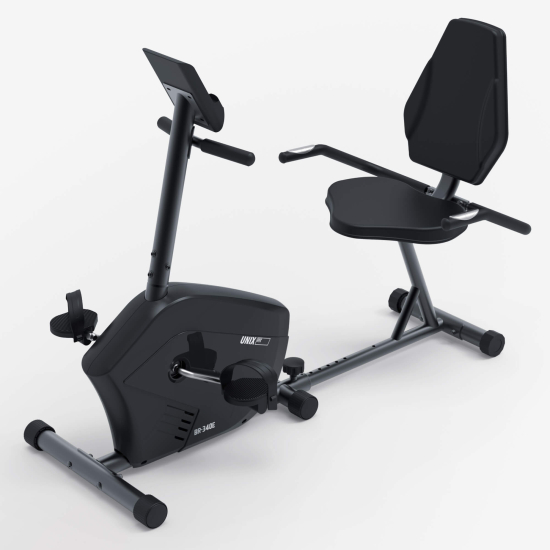 Горизонтальный велотренажер UNIX Fit BR-340E Compact