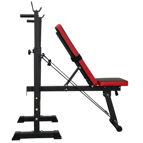 Скамья спортивная Calviano 1008 Red+black