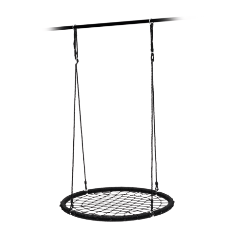Качели-гнездо подвесные UNIX Line Black 120
