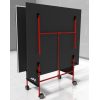 Теннисный стол всепогодный композитный на роликах WIPS Roller Outdoor Composite 61080 графит 6 мм