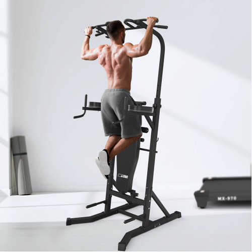 Турник-пресс-брусья со скамьей UNIX Fit POWER TOWER 150P