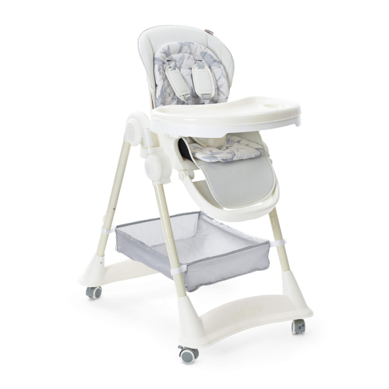 Стул для кормления UNIX Kids Ocean / Океан белый