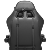 Вибромассажное кресло Calviano AVANTI ULTIMATO total black с подножкой