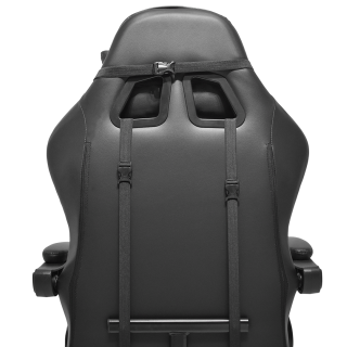 Вибромассажное кресло Calviano AVANTI ULTIMATO total black с подножкой