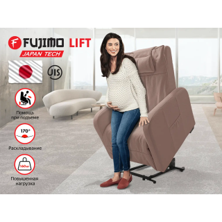 Кресло-реклайнер электрический с подъемом FUJIMO LIFT CHAIR Терра