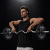 Гриф олимпийский UNIX Fit PRO 200 EZ-образный 120 см / 50 мм хромированный