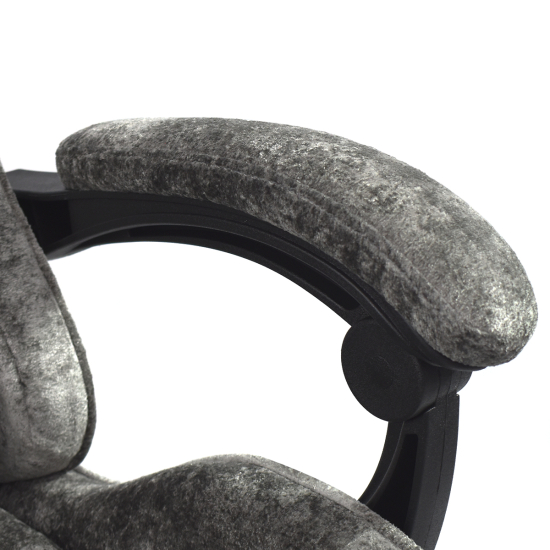 Вибромассажное кресло Calviano Nero dark grey plush