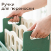 Органайзер для книг настольный UNIX Kids (51 см) зеленый