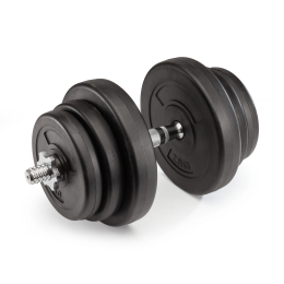 Гриф для гантелей  25 мм. Длина 350 мм. анатомический (под гайку) VictoryFit VF-S2535