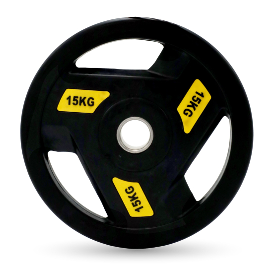 Диск обрезиненный c хватом UNIX Fit PRO 15 кг, 51 мм