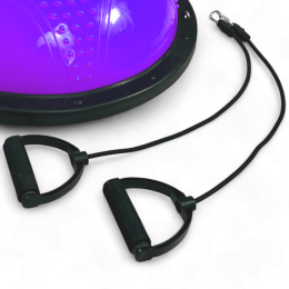 Тренажер Балансировочная платформа CALVIANO Bosu Ball 58 см фиолетовый