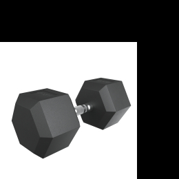 Гантель гексагональная UNIX Fit обрезиненная 42,5 кг / шт.