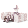 Манеж UNIX Kids SUPREME Space 160x160 Rose