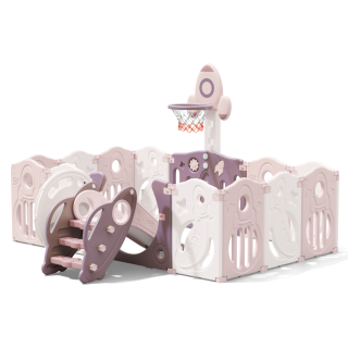 Манеж UNIX Kids SUPREME Space 160x160 Rose