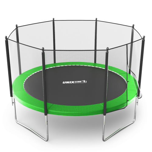 Батут UNIX Line Simple 12 ft Green (outside)