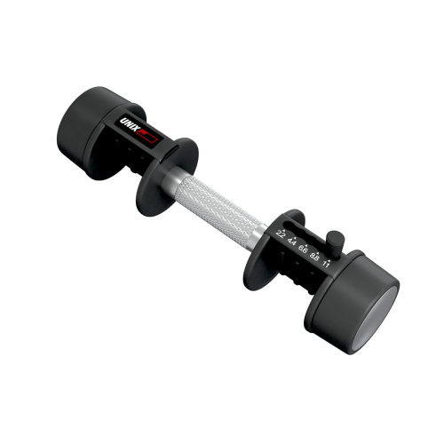 Гантель со ступенчатой регулировкой UNIX Fit 11 кг красная