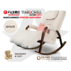 Массажное кресло-качалка FUJIMO Time2Chill TEDDY Белый