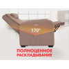 Кресло-реклайнер электрический с подъемом и массажем FUJIMO LIFT CHAIR Ваниль