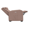 Кресло-реклайнер электрический с подъемом и массажем FUJIMO LIFT CHAIR Ваниль