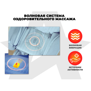 Массажное кресло  FUJIMO Robotron Серый