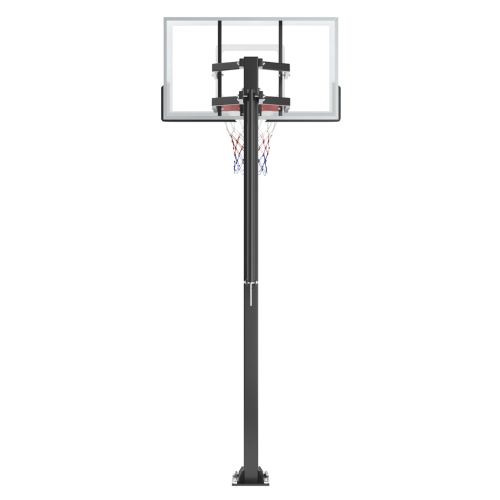 Баскетбольная стойка стационарная UNIX Line B-Stand-TG 54"x32" R45 H230-305 см