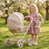 Коляска для кукол UNIX Kids Cradle Doll / с люлькой бежевый