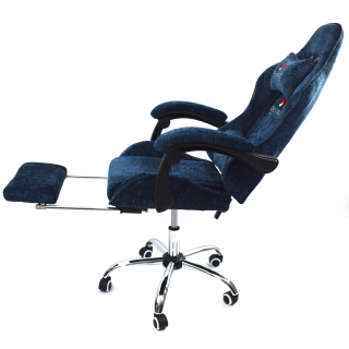 Вибромассажное кресло Calviano AVANTI ULTIMATO blue fabric