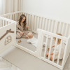 Большой детский игровой манеж UNIX Kids Classic Tree House / Классик домик на дереве 150 x 180 см бежевый