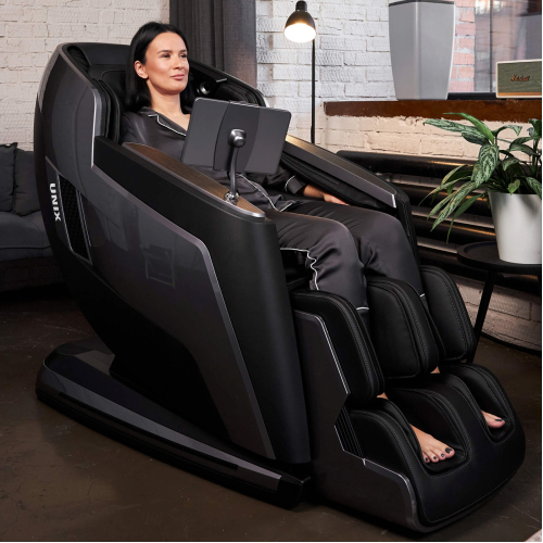 Массажное кресло UNIX Afelia Black