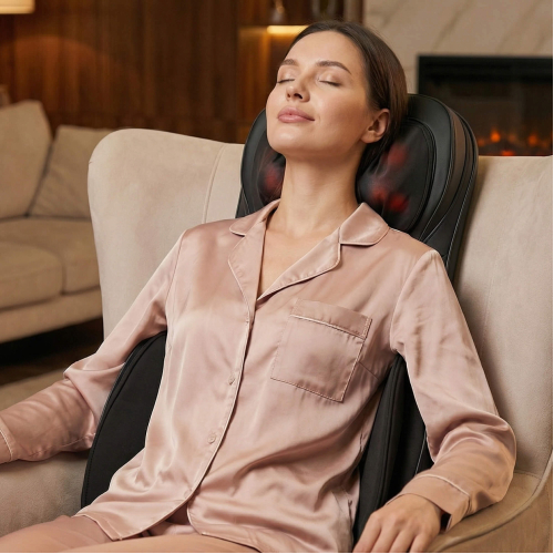 Массажная накидка UNIX Elite 3D Care Black